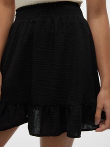 Vero Moda VMCHRIS Wysoka talia Krótka spódnica -Black - 10304761
