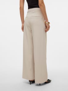 Vero Moda Laia jalaosaga lõige Keskmine vöökoht Püksid -Silver Lining - 10304781
