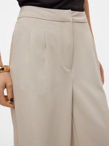 Vero Moda Laia jalaosaga lõige Keskmine vöökoht Püksid -Silver Lining - 10304781