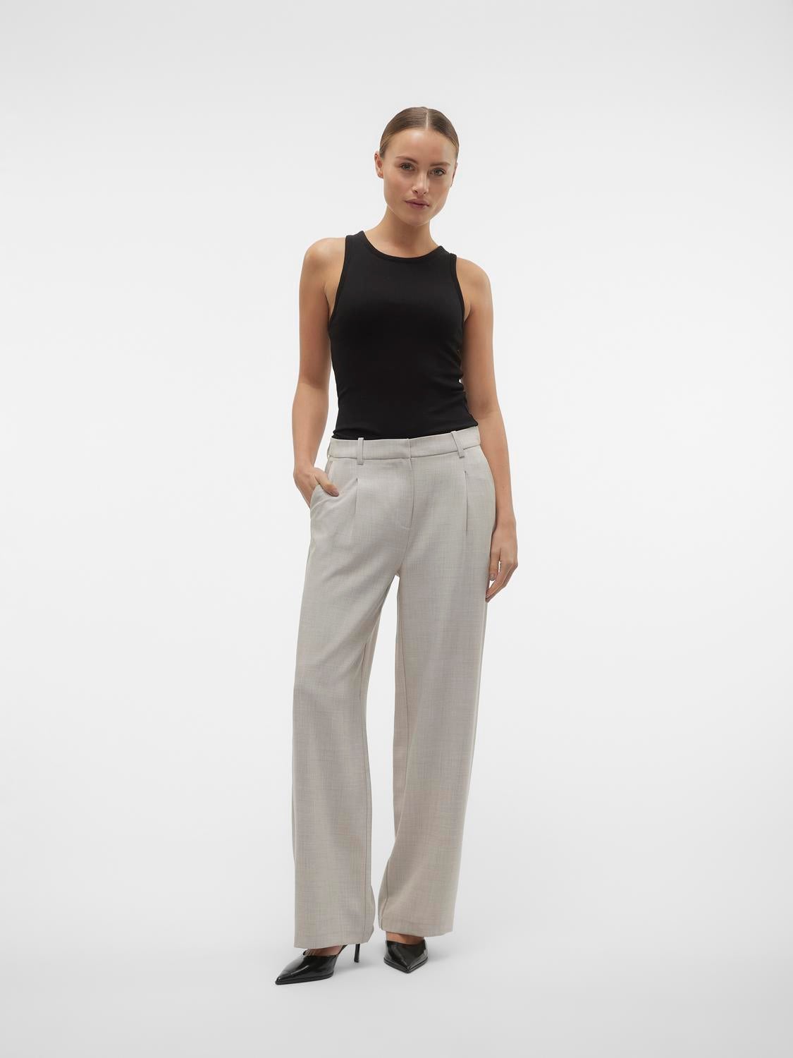 VMNATALI Trousers | Dark Rose | Vero Moda®