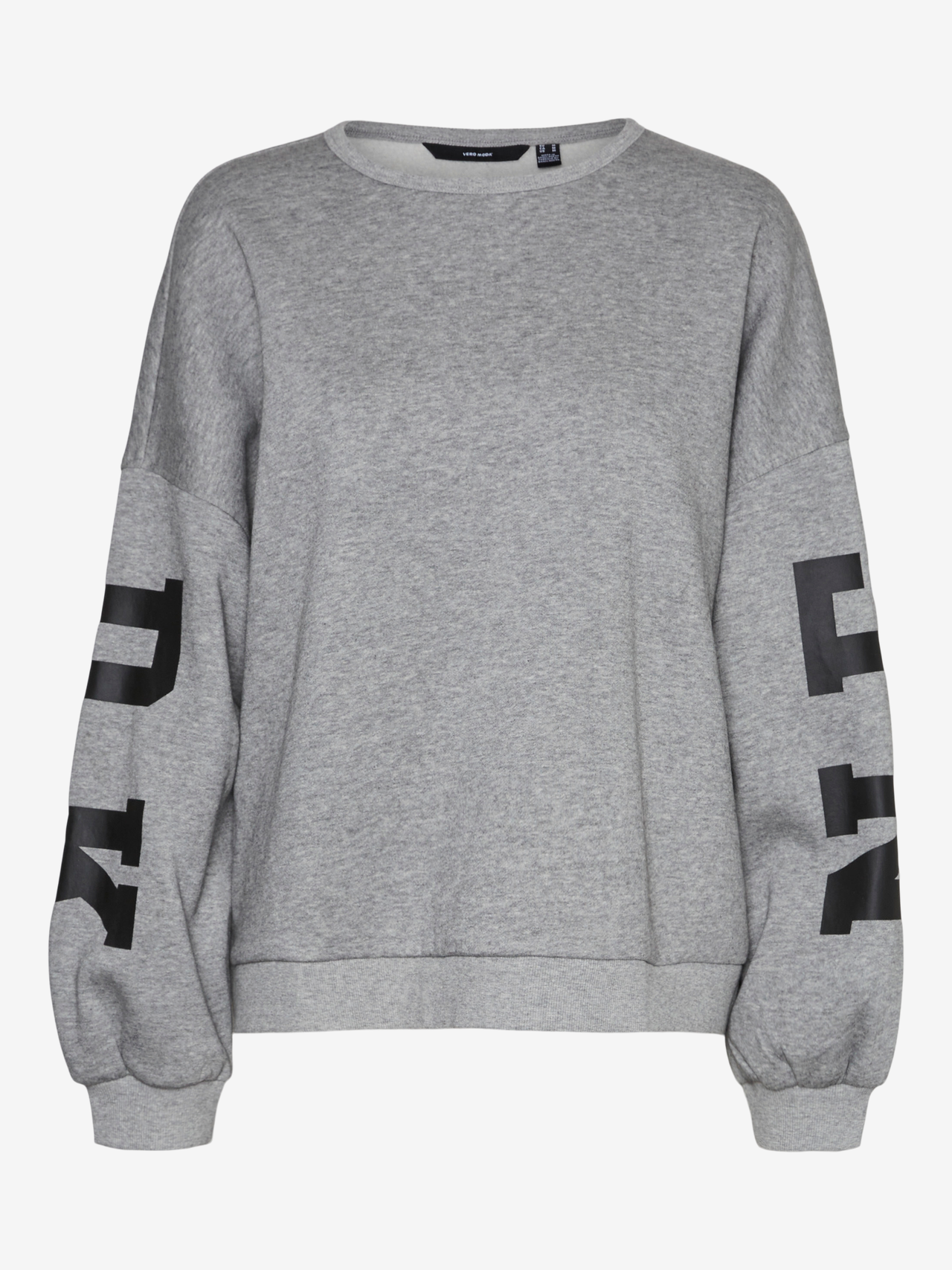 Vero Moda VMMALY Sweatshirt -Light Grey Melange - 10304832