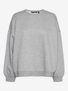 Vero Moda VMMALY Sweatshirt -Light Grey Melange - 10304832