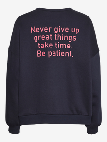 Vero Moda VMMALY Sweatshirt -Navy Blazer - 10304832