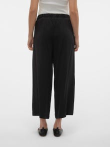 Vero Moda VMBREE Mid waist Trousers -Black Denim - 10304861