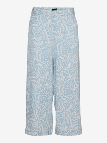 Vero Moda VMBREE Mittlere Taille Culottehose -Light Blue Denim - 10304861