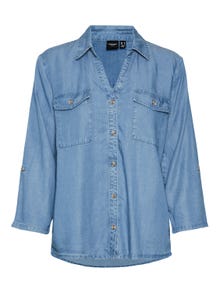 Vero Moda VMBREE Overhemd -Medium Blue Denim - 10304863