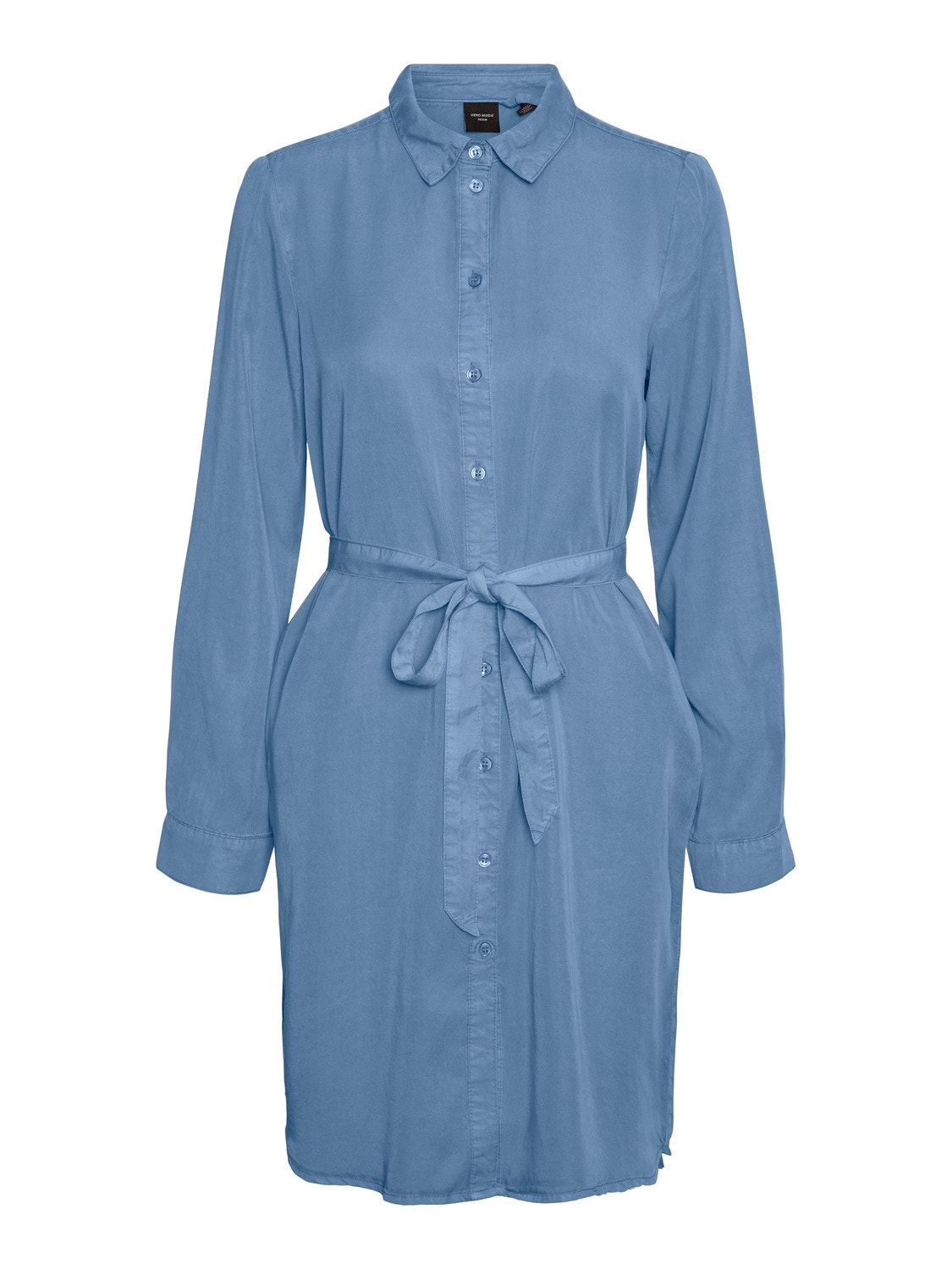 Vero Moda VMBREE Kurzes Kleid -Medium Blue Denim - 10304866