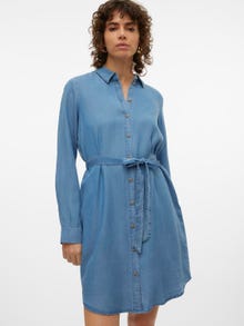 Vero Moda VMBREE Robe courte -Medium Blue Denim - 10304866