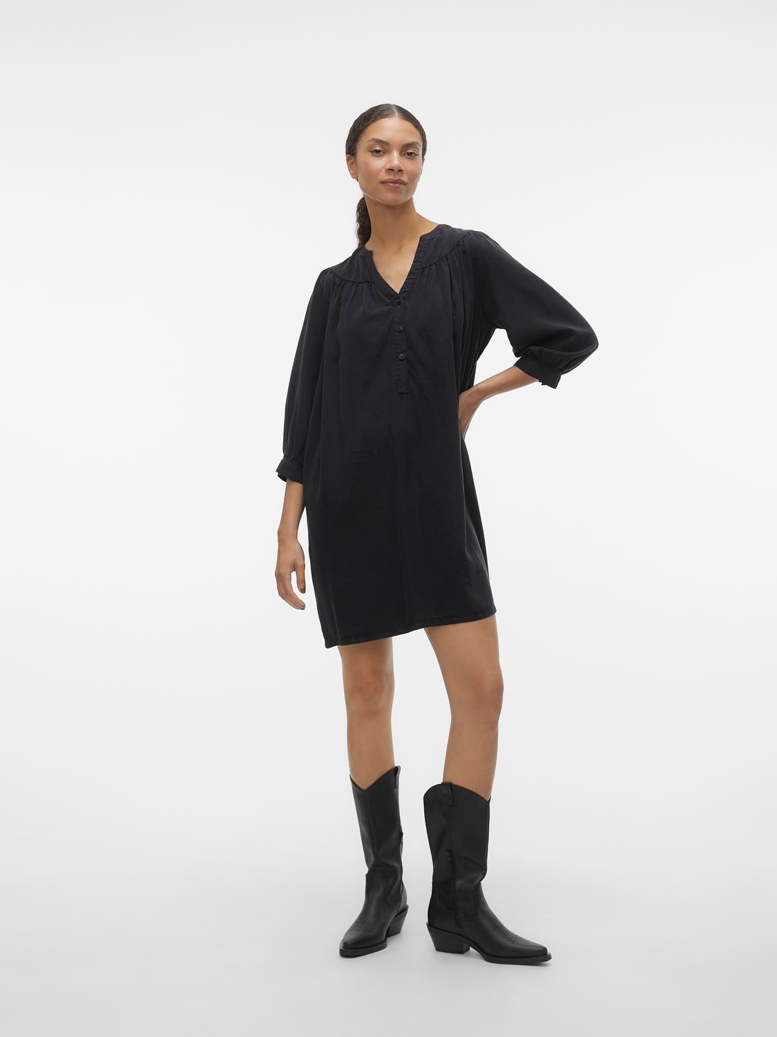Vero Moda VMBREE Korte jurk -Black Denim - 10304920
