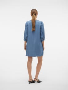 Vero Moda VMBREE Krótka sukienka -Medium Blue Denim - 10304920