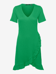 Vero Moda VMGELINA Lyhyt mekko -Bright Green - 10304933