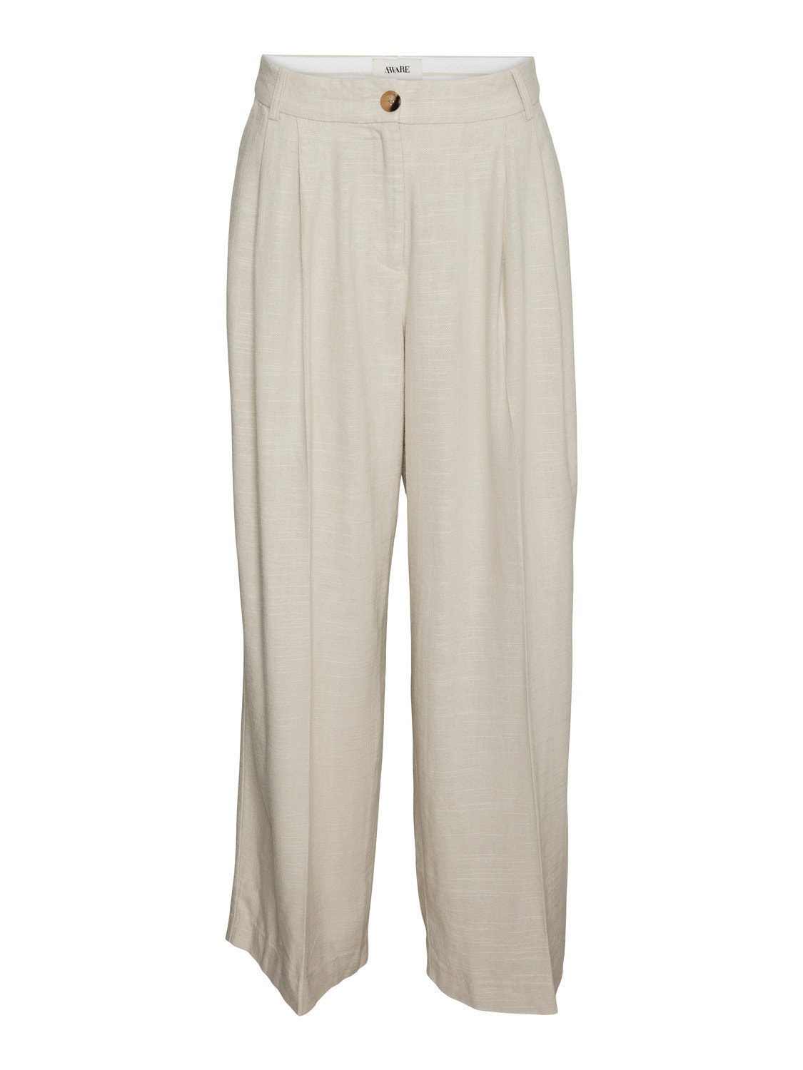 Vero Moda VMJOLIE Eleganckie spodnie -French Oak - 10305018