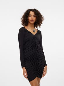 Vero Moda VMGILSA Kort kjole -Black - 10305038