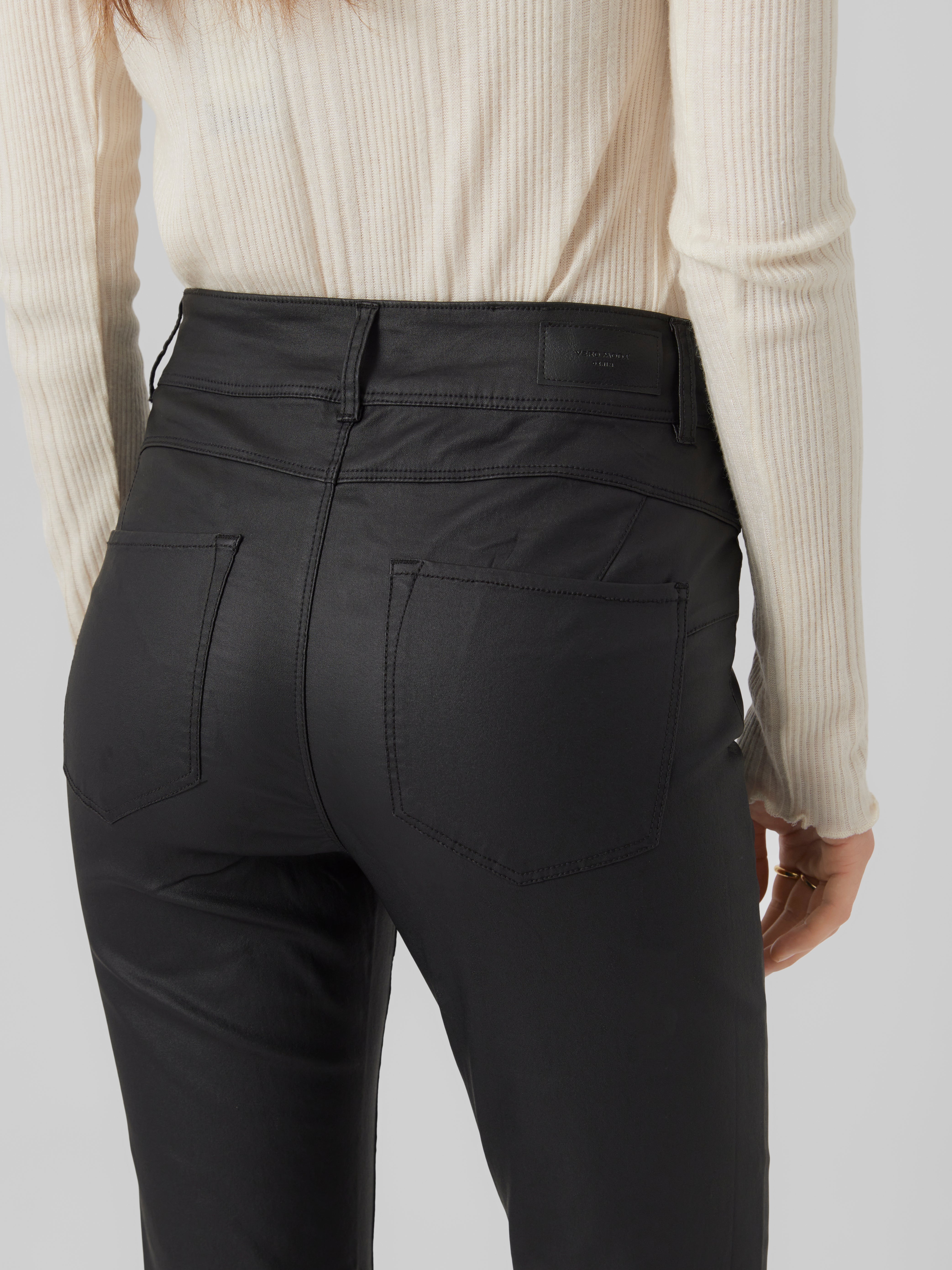 VMBRACE Mid Rise Hose | Schwarz | Vero Moda®
