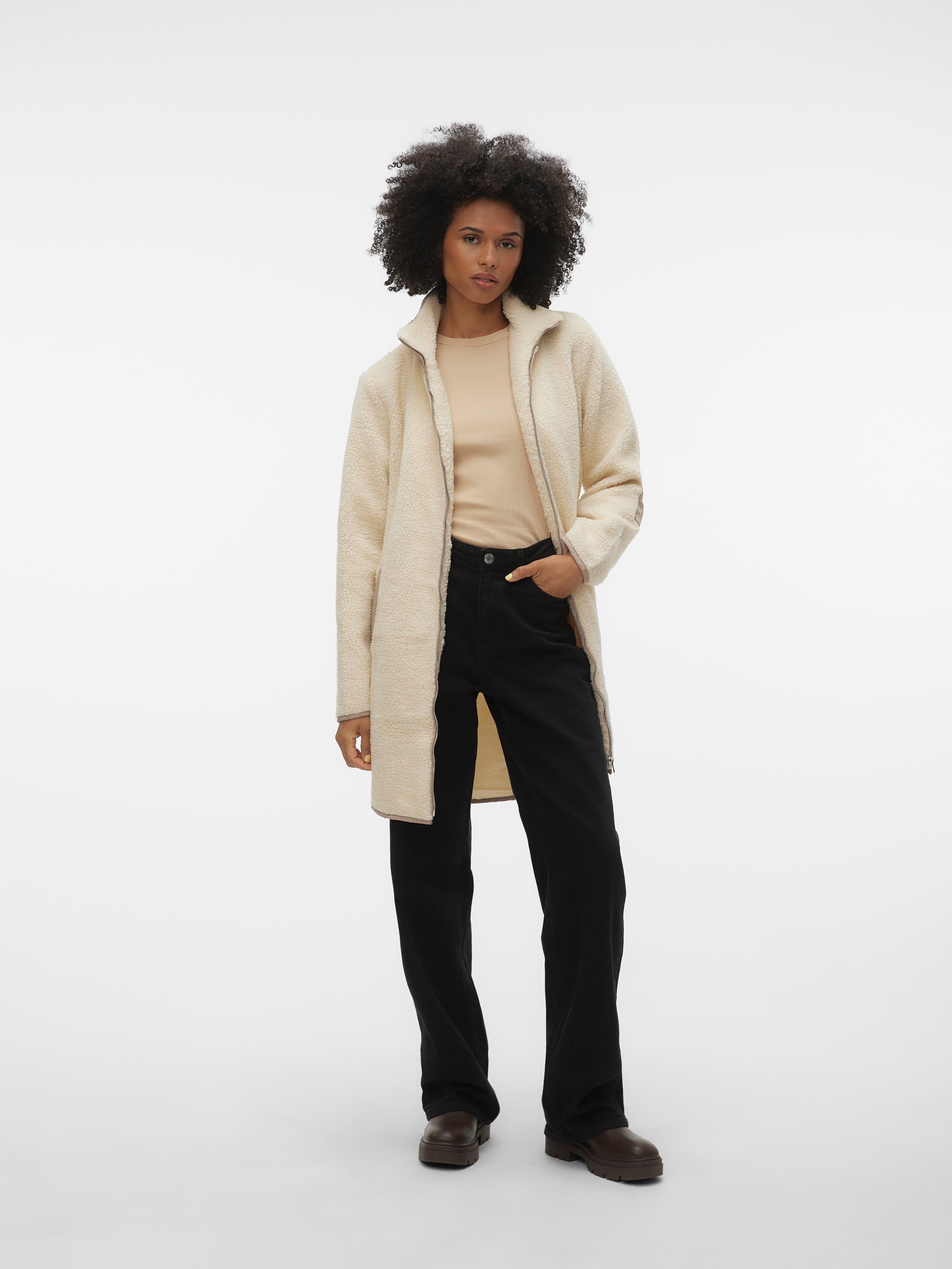 Vero moda deals teddy coat