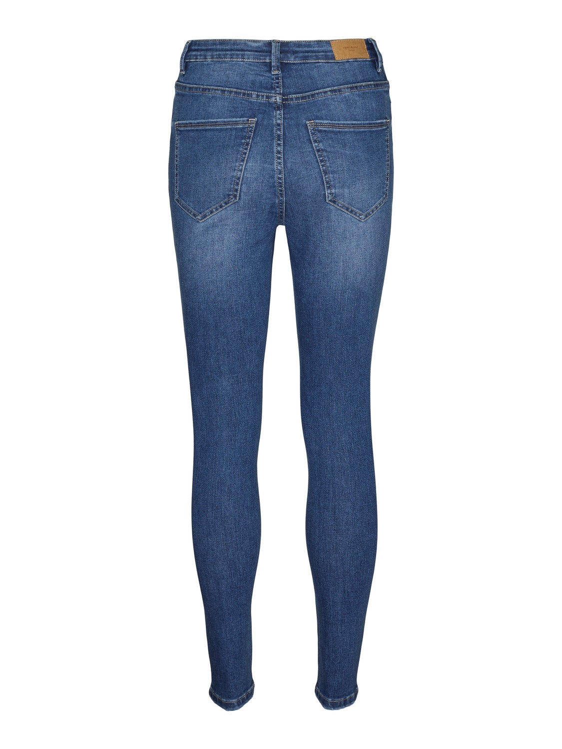 Vmsophia taille haute flared fit jeans jean skinny medium blue denim