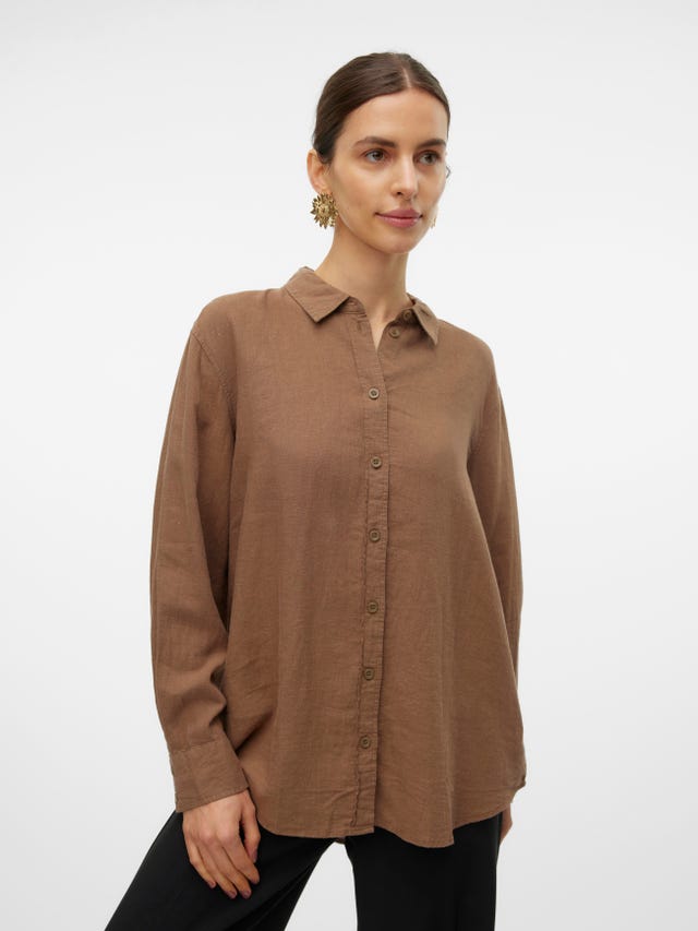 Skjorta Dam Svart Gr n Bl Mer VERO MODA skjorta-dam-svart-gr-n-bl-mer-vero-moda