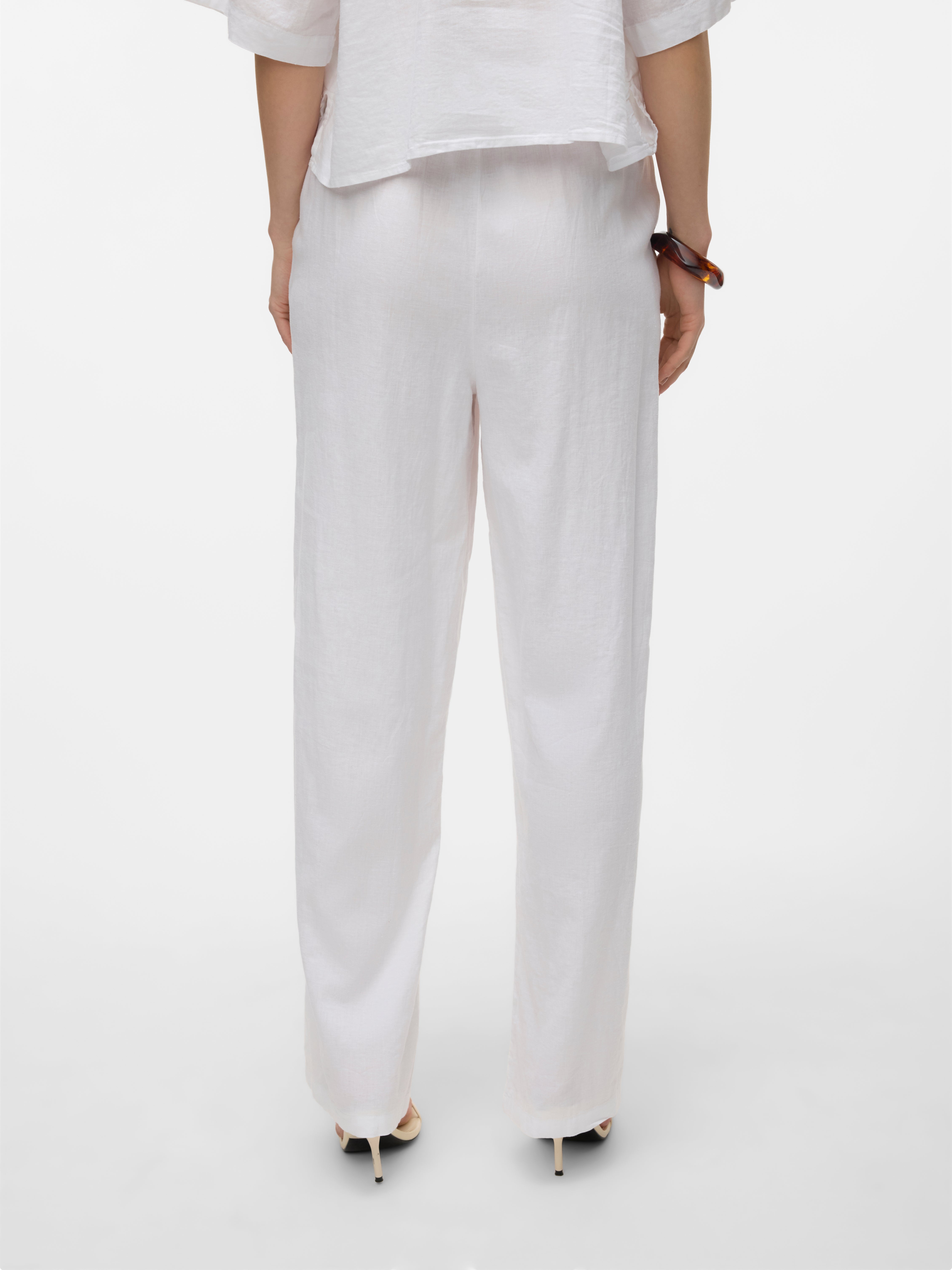 VERO MODA dam byxor VMKIM - Black BIRCH STICHES