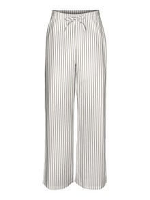 Vero Moda VMLINN Spodnie -Snow White - 10305091