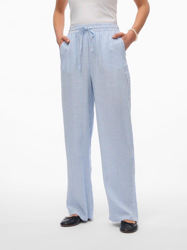 Vero Moda VMLINN Mid waist Trousers - 10305091