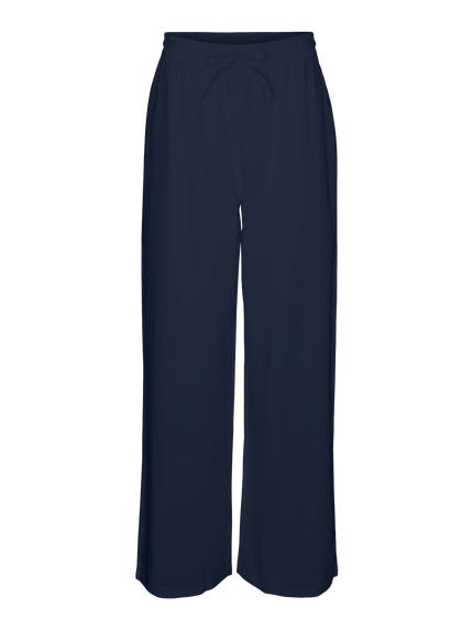 Pantaloni Loose Fit VERO MODA Vero Moda Paperbag EVA Mit High Waist In Medium Grey Pantaloni Grigio Melange Pantaloni Loose Fit VERO MODA Vero Moda Paperbag EVA Mit High Waist In Medium Grey Pantaloni Grigio Melange