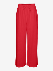 Vero Moda VMLINN Normaali vyötärö Housut -Tomato - 10305091