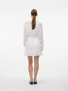 Vero Moda VMJAZMYN Kort kjole -Bright White - 10305096