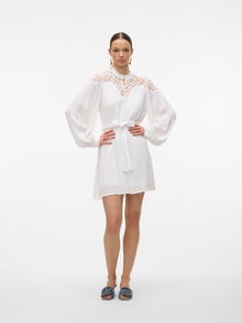Vero Moda VMJAZMYN Korte jurk -Bright White - 10305096