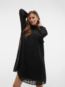 Vero Moda VMLOUIE Kort kjole -Black - 10305124
