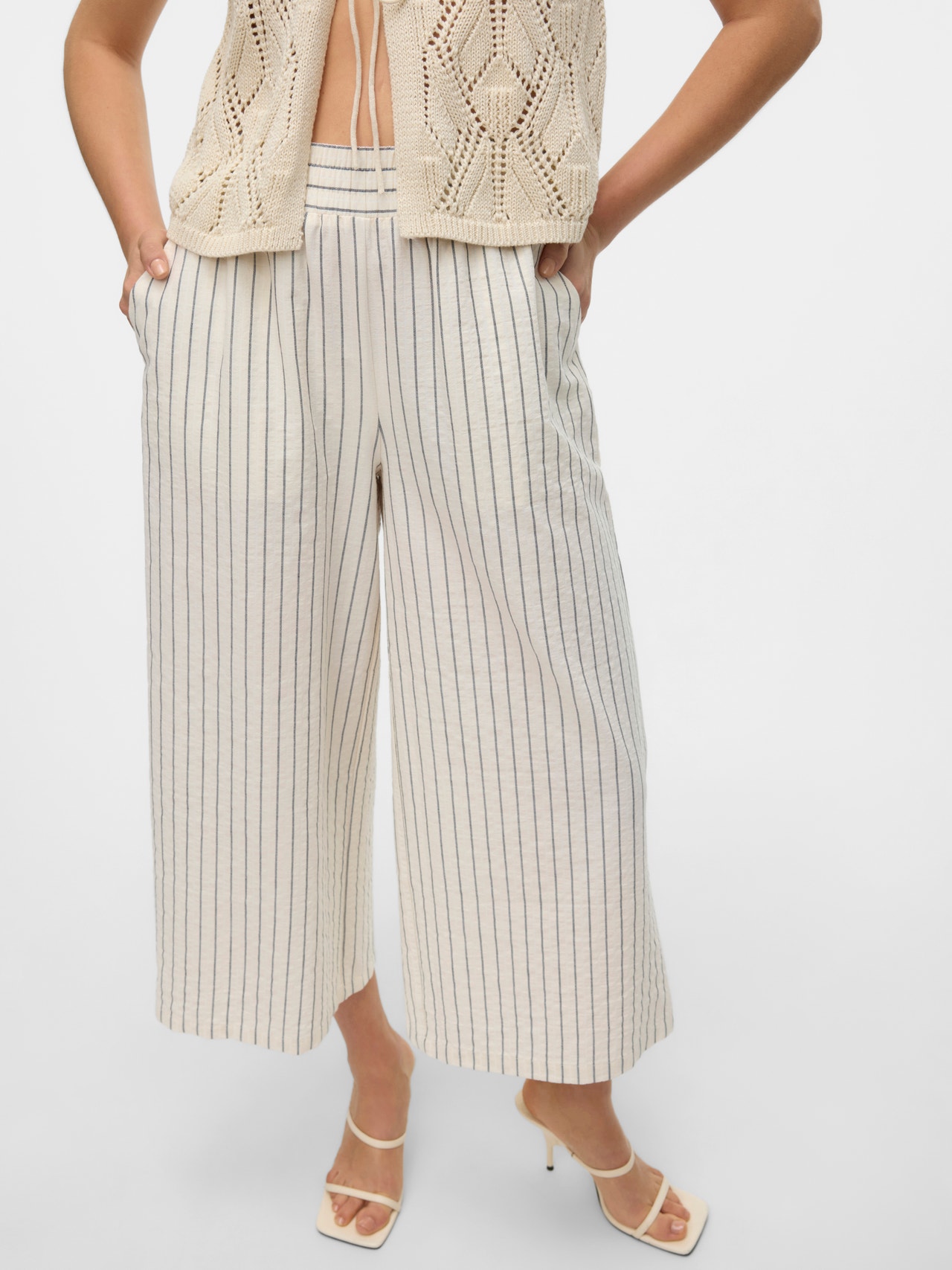Vero Moda VMJAYLEN Taille haute Pantalons -Birch - 10305147