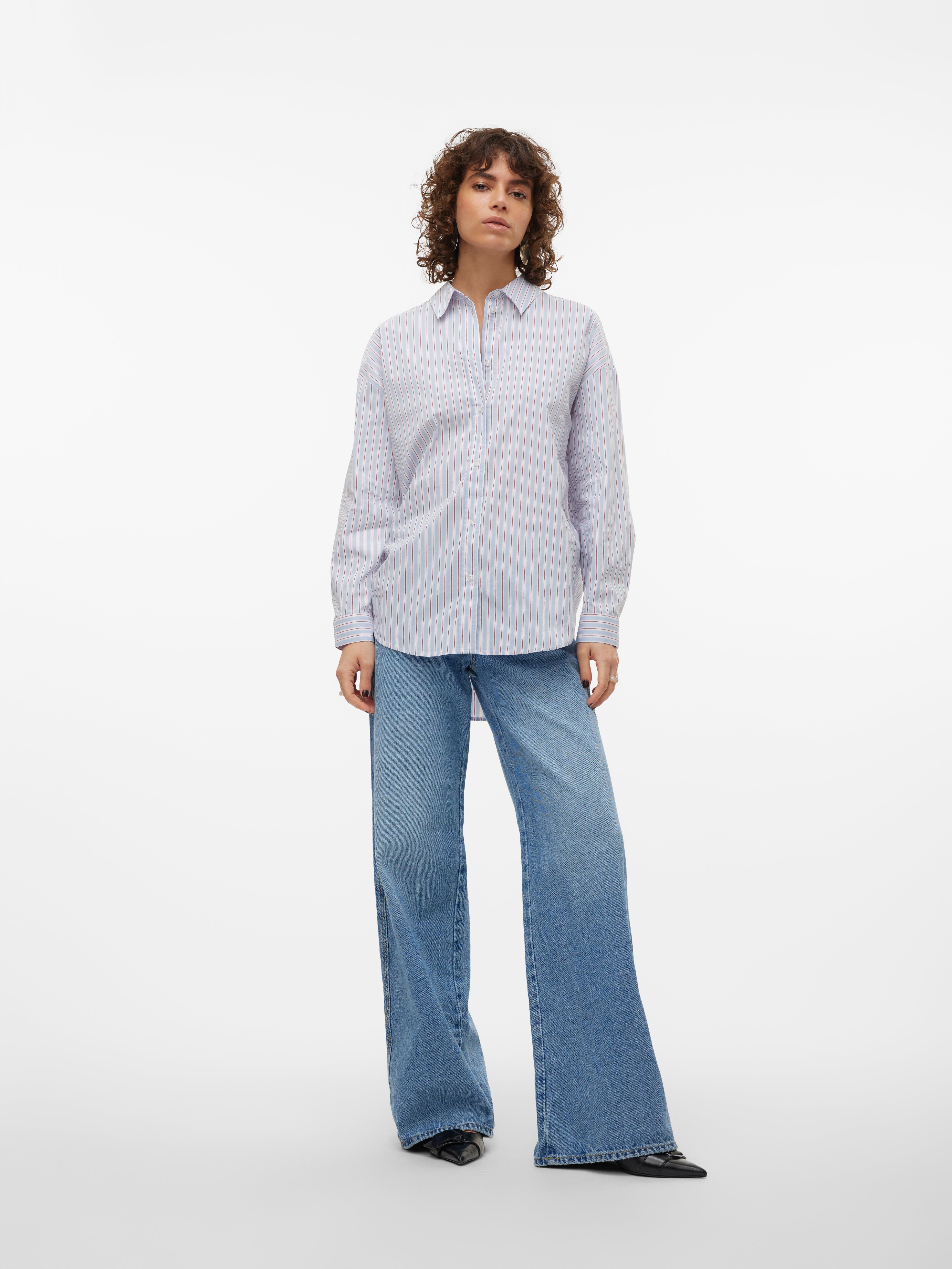 VMJAMILA Shirt | Medium Blue | Vero Moda®
