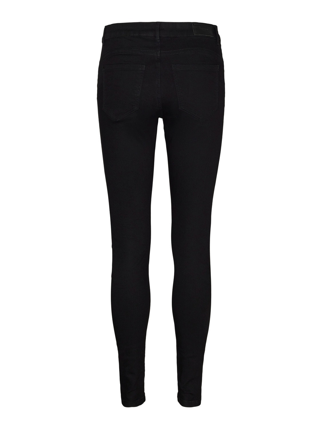 Vero Moda VMALIA Slim straight fit Jeans -Black - 10305170