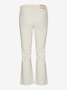 Vero Moda VMSHEILA Mid rise Bootcut Fit Jeans -Ecru - 10305181