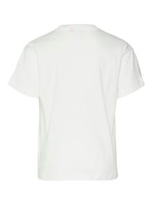 Vero Moda VMFRUITYKELLY T-skjorte -Snow White - 10305183