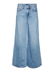 Vero Moda VMANNET Wide Fit Jeans -Medium Blue Denim - 10305190