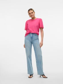 Vero Moda VMEMILY Top -Raspberry Sorbet - 10305211
