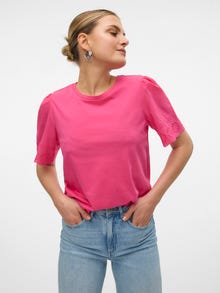 Vero Moda VMEMILY Top -Raspberry Sorbet - 10305211