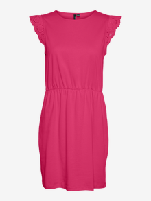 Vero Moda VMEMILY Kurzes Kleid -Raspberry Sorbet - 10305216