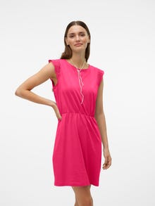 Vero Moda VMEMILY Short dress -Raspberry Sorbet - 10305216