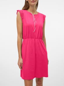Vero Moda VMEMILY Kurzes Kleid -Raspberry Sorbet - 10305216
