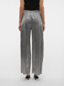 Vero Moda VMFELINE High rise Trousers -Silver - 10305250
