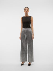 Vero Moda VMFELINE Hohe Taille Hose -Silver - 10305250