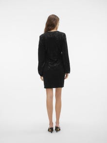 Vero Moda VMJENNY Kort klänning -Black - 10305252