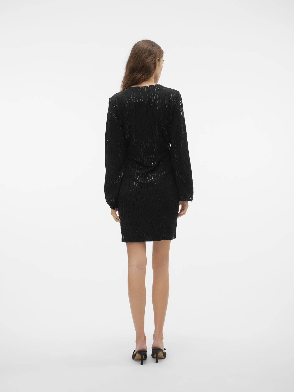 Vero Moda VMJENNY Short dress -Black - 10305252