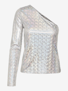 Vero Moda VMEVA Top -Silver - 10305262