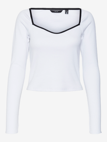 Vero Moda VMJARNI Top -Bright White - 10305270
