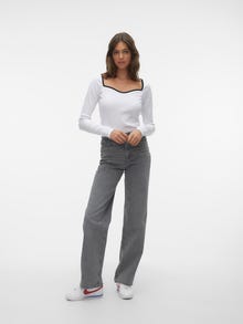 Vero Moda VMJARNI Top -Bright White - 10305270