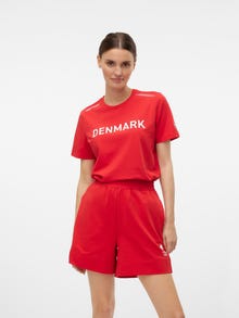 Vero Moda OL Tops -Chinese Red - 10305296