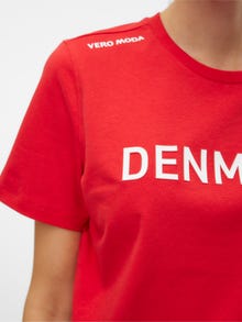 Vero Moda OL Tops -Chinese Red - 10305296