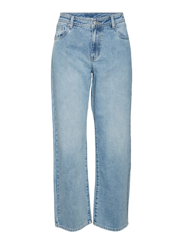 Vero Moda VMEVELYN Niedrige Taille Locker geschnitten Jeans - 10305301